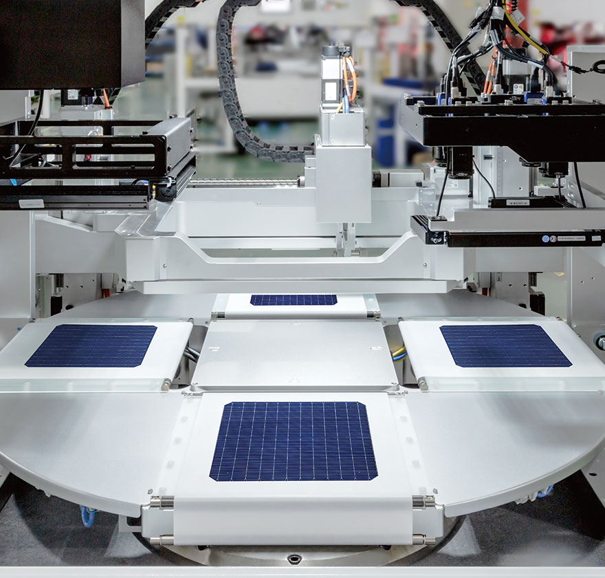 太阳能电池丝网印刷整线设备